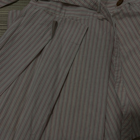 Vivienne Westwood - Candy Striped Assymetrical Pleated Skirt - Picture 7 of 11